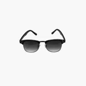 a pair of sunglasses with black lenses